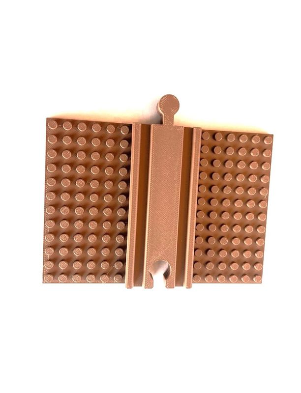 Togbane med lego plater